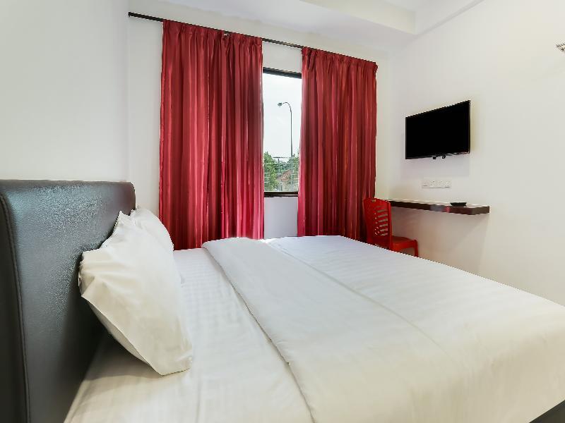 Super Oyo 89495 Rich Hotel Air Hitam Luaran gambar